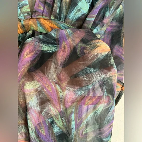 My Michelle Beach Day Coverup Tunic Size 12 - Picture 4 of 10